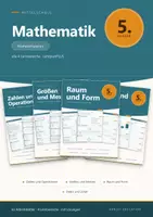 Vorschau - Arbeitsblätter - Mathematik 5 Mittelschule - Komplettpaket + Lernzielkontrollen + Grundwissen - Deckblatt