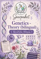 Vorschau - Arbeitsblätter - Sparpaket: Genetics - Theory with solutions - Deckblatt