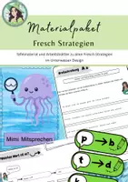 Vorschau - Arbeitsblätter - Materialpaket Fresch Strategien Unterwasserwelt / Rechtschreiben - Deckblatt