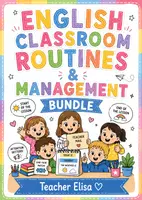 anteprima - Flashcard - English Classroom Routines & Management Bundle - Pagina di copertina