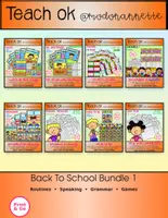 Vista previa - Unidades / Secuencias / Situaciones de Aprendizaje - Back to School Bundle para 1º de primaria - Portada
