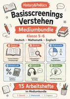 Vorschau - Arbeitsblätter - Basisscreenings Verstehen Klasse 5–6 - Deckblatt