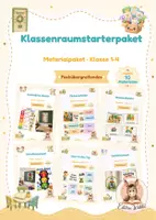 Vorschau - Poster - Start ins neue Schuljahr - Deckblatt