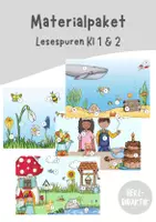 Vorschau - Arbeitsblätter - Materialpaket - Lesespuren (Klasse 1) - Deckblatt