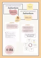 Vorschau - Arbeitsblätter - Sachaufgaben lösen | Gesamtpaket | Sachrechnen | Klasse 3 & Klasse 4 | Unterrichtseinheit | Unterrichtsreihe - Deckblatt