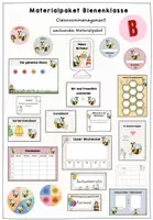 Vorschau - Poster - wachsendes Materialpaket Bienenklasse - Classroom Management - Deckblatt