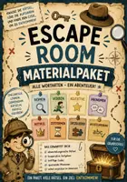 Vorschau - Arbeitsblätter - Materialpaket Escape Rooms zu Wortarten - Deckblatt