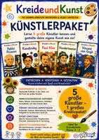 Vorschau - Stundenentwürfe - KÜNSTLER - PAKET - qlixu - Deckblatt