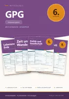 Vorschau - Arbeitsblätter - GPG 6 Mittelschule - Komplettpaket + Lernzielkontrollen + Grundwissen - Deckblatt