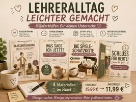 Vorschau - Spiele - Lehreralltag leichter gemacht – 4 Soforthilfen für deinen Unterricht - Deckblatt