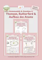 Vorschau - Stundenentwürfe - Atommodelle & Atombau II: Thomson, Rutherford & Aufbau des Atoms - Deckblatt