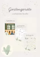 Vorschau - Spiele - Gartengeräte | Materialsammlung für den Schulgarten - Deckblatt