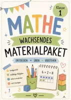 Vorschau - Arbeitsblätter - Wachsendes Materialpaket Mathe Klasse 1 - Deckblatt