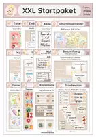 Vorschau - Arbeitsblätter - Startpaket, Klassenleitung, Classroommanagement - XXL Paket - Deckblatt