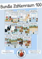Vorschau - Unterrichtsreihen - Wachsendes Bundle zum Zahlenraum 100 - Deckblatt