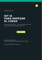 Vista previa - Hojas de trabajo - Kit IA docente: los 7 bloques - Portada