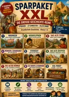 Vorschau - Unterrichtsreihen - XXL Sparpaket Alte Hochkulturen & Geschichte · 9 Unterrichtsreihen · 27 Unterrichtseinheiten | Grundschule Klasse 1–4 - Deckblatt