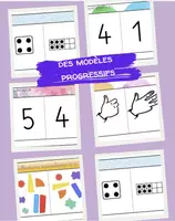 Aperçu - Feuilles d'exercices - Kit pédagogique Boite à compter - Page de couverture