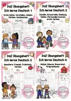Vorschau - Arbeitsblätter - Materialpaket DaZ Arbeitshefte "Ich lerne Deutsch" 1 - 4 - Deckblatt