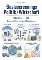 Vorschau - Arbeitsblätter - Politik Wirtschaft Basisscreenings Klasse 9–10 - Deckblatt