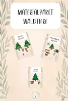Vorschau - Arbeitsblätter - Materialpaket-Waldtiere - Deckblatt