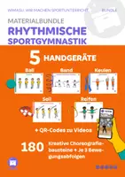 Vorschau - Stundenentwürfe - Bundle — Rhythmische Sportgymnastik 150 Karten - Deckblatt