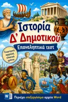 Προεπισκόπηση - Φύλλα εργασίας - Δ' Ιστορία - Επαναληπτικά (Γεωμετρικά, Αρχαϊκά, Κλασικά χρόνια) - Εξώφυλλο