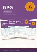 Vorschau - Arbeitsblätter - GPG 7 Mittelschule - Komplettpaket + Lernzielkontrollen + Grundwissen - Deckblatt