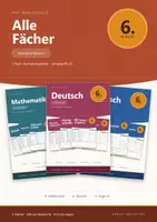 Vorschau - Arbeitsblätter - Realschule Klasse 6 - Komplettpaket alle Fächer + Diagnosetests - Deckblatt
