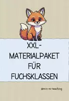 Vorschau - Arbeitsblätter - Fuchs Materialpaket XX-Bundle!! - Deckblatt