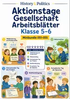 Vorschau - Arbeitsblätter - Aktionstage Gesellschaft Arbeitsblätter Klasse 5–6 - Deckblatt
