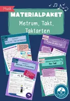 Vorschau - Arbeitsblätter - Materialpaket Metrum, Takt, Taktarten - Deckblatt