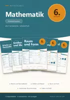 Vorschau - Arbeitsblätter - Mathematik 6 Mittelschule - Komplettpaket + Lernzielkontrollen + Grundwissen - Deckblatt