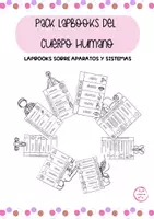 Vista previa - Hojas de trabajo - PACK LAPBOOKS DEL CUERPO HUMANO - 8 LAPBOOKS DE CIENCIAS NATURALES - Portada