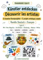 Vorschau - Arbeitsblätter - Materialpaket 5 Künstler - 5 artistes - Deckblatt