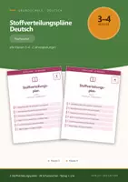 Vorschau - Lehrpläne/Lehrermaterial - Stoffverteilungspläne Deutsch GS 3-4 - Deckblatt