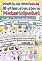 Vorschau - Stundenentwürfe - Rhythmusbausteine für die Grundschule - Das Materialpaket fürs ganze Jahr - Deckblatt