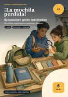 Vorschau - Arbeitsblätter - Spanisch A1 Vertretungsstunden – 4 Einzelmissionen | 5–45 Minuten - Deckblatt