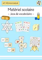 Vorschau - Spiele - Matériel scolaire - PAKET (Spiele) Französisch - Deckblatt