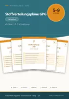 Vorschau - Lehrpläne/Lehrermaterial - Stoffverteilungspläne GPG MS 5-9 - Deckblatt
