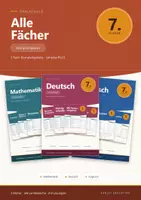 Vorschau - Arbeitsblätter - Realschule Klasse 7 - Komplettpaket alle Fächer + Diagnosetests - Deckblatt
