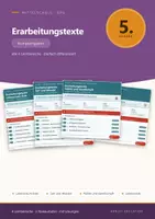 Vorschau - Arbeitsblätter - GPG 5 Mittelschule - Erarbeitungstexte Komplettpaket (alle Lernbereiche) - Deckblatt