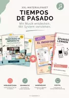 Vorschau - Arbeitsblätter - Materialpaket Tiempos de pasado | Indefinido, Imperfecto & Hörverstehen - Deckblatt