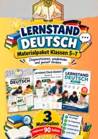 Vorschau - Arbeitsblätter - Lernstand Deutsch | Klasse 5, 6, 7 - Deckblatt