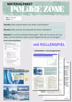 Vorschau - Arbeitsblätter - Materialpaket: Polare Zone - Deckblatt