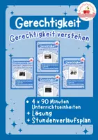 Vorschau - Stundenentwürfe - Gerechtigkeit verstehen| Materialpaket | Klasse 7–9 - Deckblatt