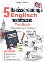 Vorschau - Arbeitsblätter - 5 Basisscreenings Englisch Klasse 7–8 - Deckblatt