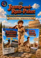 Vorschau - Arbeitsblätter - Jump-and-Rund Paket für den Lateinunterricht - Deckblatt