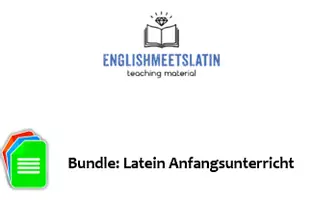 Vorschau - Arbeitsblätter - Materialpaket_Latein_Anfangsunterricht_Basics - Deckblatt