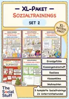 Vorschau - Stundenentwürfe - Soziales Lernen Grundschule: XL-Paket "Set 2" - 5 Sozialtrainings (24 Unterrichtsstunden) - Deckblatt